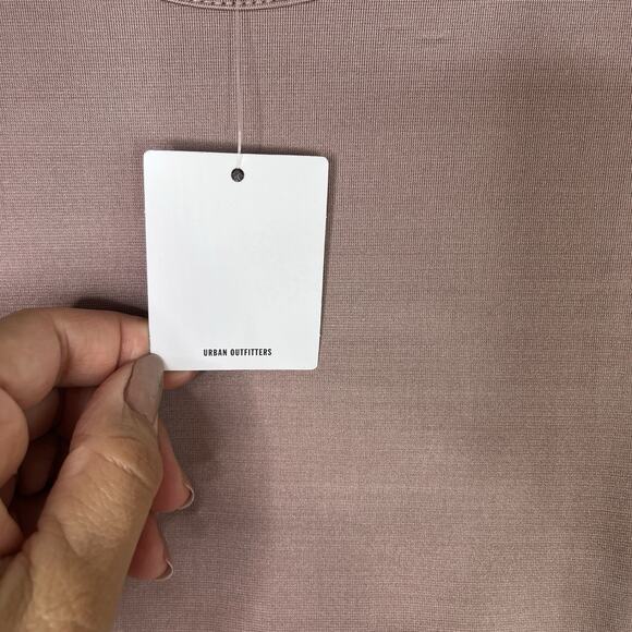 Silence + Noise Dust Pink Mini Dress Size S NWT Spring, summer, festival, casual - Picture 4 of 7